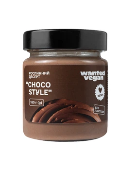 Десерт рослинний Choco Style Wanted Vegan 180 г (21406274)
