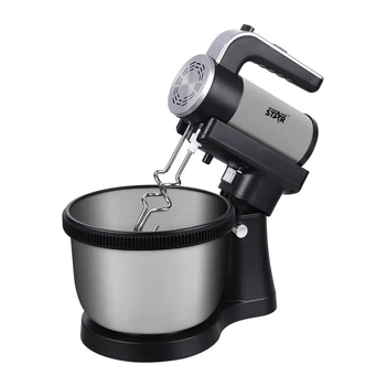 Миксер WINNINGSTAR ST-5532 450W 4.5L Black-Silver
