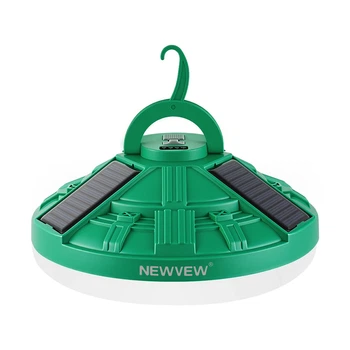 Фонарь аккумуляторный NEWVEW NV-E968 30W Solar Panel 4800mAh Green