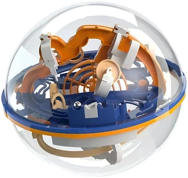 Головоломка Магічна куля LOW Magic Maze Ball Large Orange 3D Лабіринт (LOW-3DMagicBall)