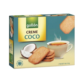 Печенье GULLON Creme Coco, с кокосом, 500г