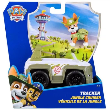 Игровой набор Paw Patrol Базовый спасательный автомобиль с водителем Трекер (SM97237/6071224)