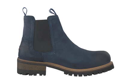 Чоловічі замшеві черевики Tommy Jeans Chelsea зі шкіри на шнурівці 44 EM0EM00353 CGI 44