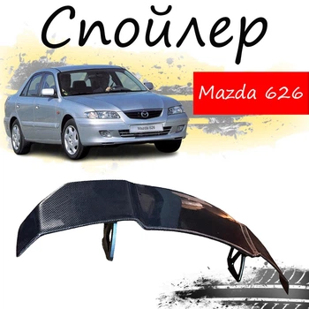 Антикрыло спойлер Mazda 626 Мазда элерон подходит на кузов седан Цвет - черный