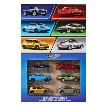 Набір машинок Hot Wheels Дорогами Європи 6в1 (JBY79)