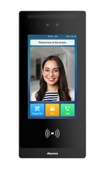 IP-видеопанель Akuvox E18C 2Мп 62° UKEY QR PoE
