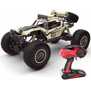 Машинка на радиоуправлении GW131 609E 1:8 Gold – внедорожник, монстр-трак, 4WD, до 12 км/ч, до 20 минут, до 100 м