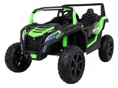 Електричний автомобіль для дітей Buggy ATV Strong Racing 2-місний зелений (5903864914412)