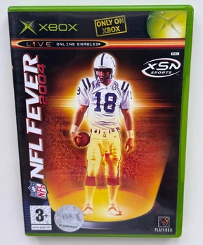 Диск для XBOX Original - NFL Fever 2004, англійська версія, Б/В