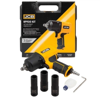 Гайковерт пневматичний 1/2", 1450 Нм , в кейсі | 58328 | JCB
