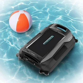 Беспроводной робот-очиститель для бассейна Cecotec Pooldroid AquaSkater скиммер с солнечной панелью