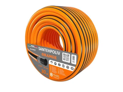 Шланг для поливу SANTEHPOLIV 3/4" 30м ORANGE (бухта) ПВХ
