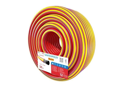 Шланг для поливу SANTEHPOLIV 3/4" 50м IRON (бухта) ПВХ