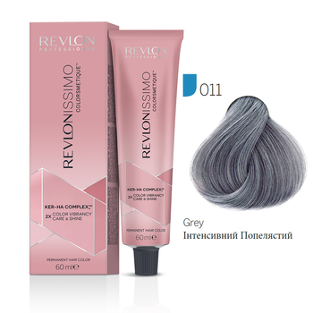 Краска для волос 011 Интенсивно-пепельный Revlon Professional Revlonissimo Mixers Pure Colors Микстон 60 мл