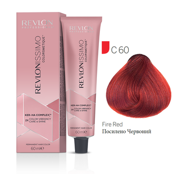 Краска для волос C60 Усиленно-красный Revlon Professional Revlonissimo Mixers Chromatics Микстон 60 мл