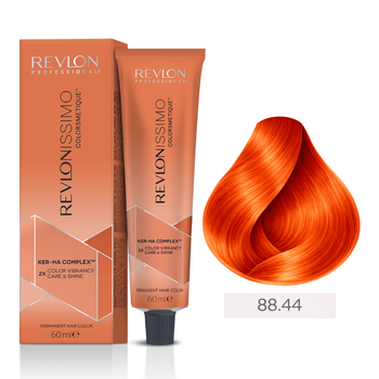 Краска для волос 88.44 Ультра светлый блонд интенсивно-медный Revlon Professional Revlonissimo Colorsmetique 60 мл