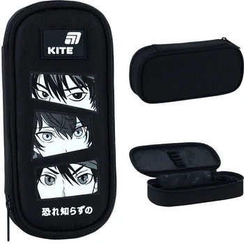 Пенал школьный Kite Anime Boy 21x8.5x4.5 см Черный (K26-662-20)
