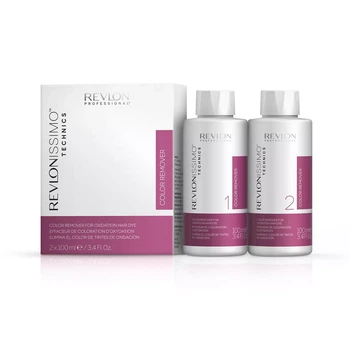 Кислотна змивка для видалення кольору з волосся Ремувер Revlon Professional Revlonissimo Technics Color Remover 2x100 мл