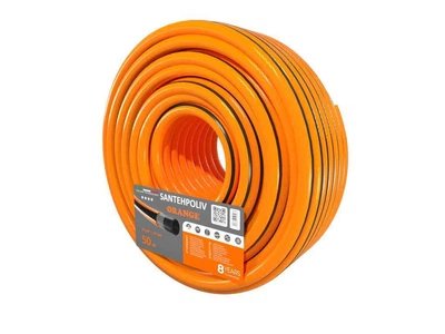 Шланг для поливу SANTEHPOLIV 3/4" 50м ORANGE (бухта) ПВХ