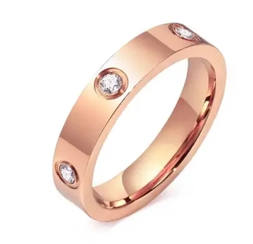 Кільце в стилі Cartier Love 18р (рожеве золото)