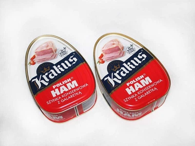 Комплект з двох. Шинка консервована Krakus Polish Ham 455 г