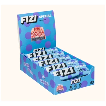 Протеїнові батончики Fizi Box - 10x45g Berry Pie