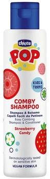 Шампунь-кондиционер 2 в 1 Chicco Pop Strawberry Candy от 6 лет 250 мл (12372.00) (8058664180134)