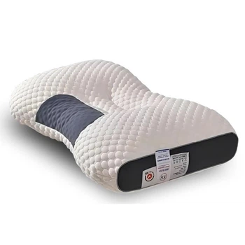 Ортопедическая подушка Neck Support Massage Pillow с эффектом памяти, для комфортного сна