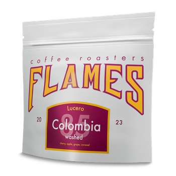 Кава в зернах Flames Coffee Колумбія Луцеро свіжообсмажена під фільтр 1кг