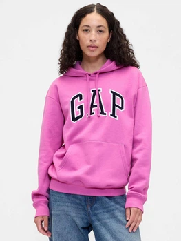 Худі тепле жіноче GAP М Рожевий