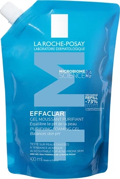 Змінний блок Гель-мус La Roche-Posay Effaclar+M Рефіл для очищення проблемної шкіри 400 мл (3337875943963)