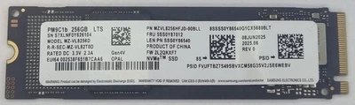 SSD диск SAMSUNG PM9C1b 256GB M.2 NVMe PCIe 4.0 x4 TLC OEM