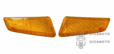 Стекло поворотов переднее SUZUKI ADDRESS V (пара) AD100 (Оранжевое стекло)
