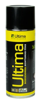 Поліуретанова монтажна піна ULTIMA ручн. всесезонна, 310ml ПТ-9986