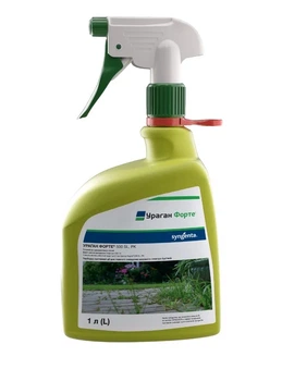 Гербицид Спрей Ураган Форте 500 SL в.р.к., 1л, Syngenta (Сингента)
