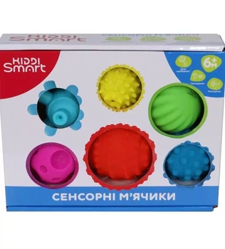 Ігровий набір Kiddi Smart — Сенсорні мʼячики