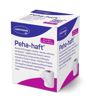 Бинт Peha-haft 6см х 4м когезивний фіксуючий, без латексу