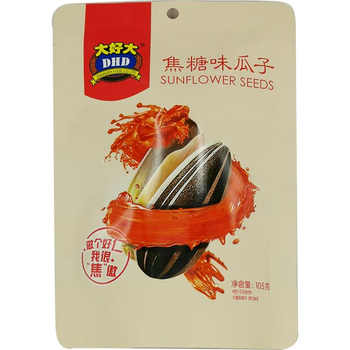 Семечки подсолнечника со вкусом карамели Sunflower Seeds Caramel Flavor 105 г