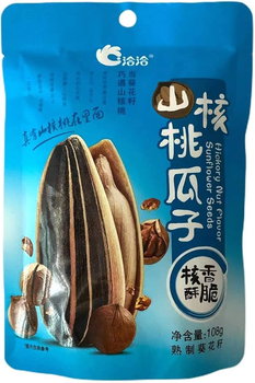 Семечки подсолнечника со вкусом грецкого ореха Hickory Nut Sunflower Seeds 108 г