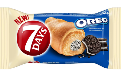 Круассан 7 Days Oreo Limited Edition с ванильным кремом и кусочками печенья 60 г