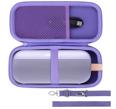 Чехол Hard Case для Bose SoundLink Flex (2nd Gen), защитный кейс для Bluetooth колонки, фиолетовый