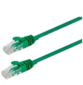 Патч-корд литий UTP 5e 1.0 м Cor-X UTP-CAT5e-4P-PVC-GN-1.0