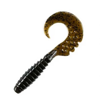 Силікон FishUP Fancy Grub 2.5 10 шт/уп Black/Brown (1013-1864.01.23)