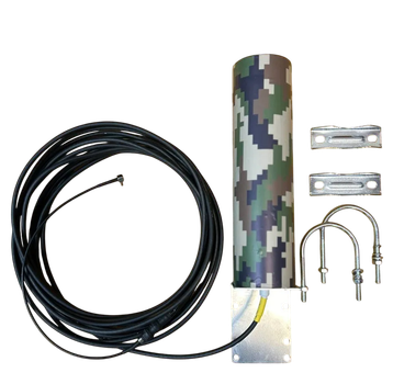 Антенна широкополосная 3G/LTE 10-12dB, 698-2700 МГц, TS9 для мобильных роутеров