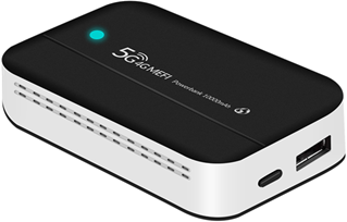4G карманный роутер PW100 с функцией павербанка 10000mAh