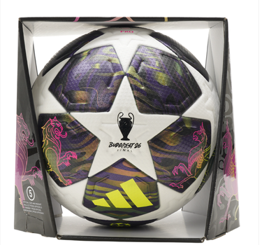 Офіційний футбольний м`яч Adidas UCL PRO 2026 фінал матчевий м`яч для професійних ігор і тренувань