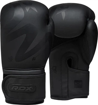 Боксерські рукавиці RDX BOXING GLOVES F15 чорний 16 унцій (BGR-F15MB)