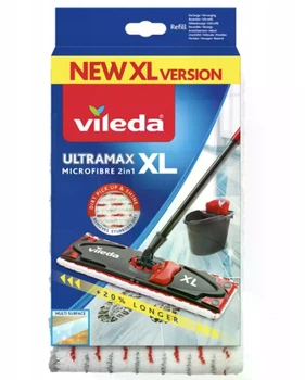 Сменная насадка для швабры Vileda Ultramax XL микрофибра 42×14 см