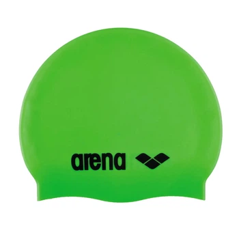 Шапочка для плавания детская Arena Classic Silicone JR (91670-065) силикон, 6-7 лет,Зеленый