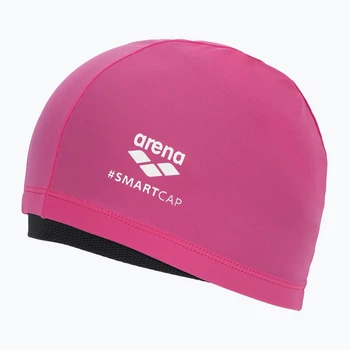 Шапочка для плавания женская Arena SmartCap (004401-500) для длинных волос (80% полиамид, 20% эластан), Фуксия